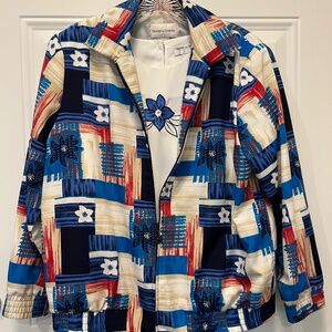 100% Polyester Jacket /w Matching Blouse